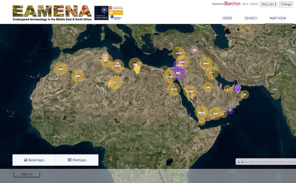 A Digital Database for Threatened Archaeological Sites in the Middle East and North Africa