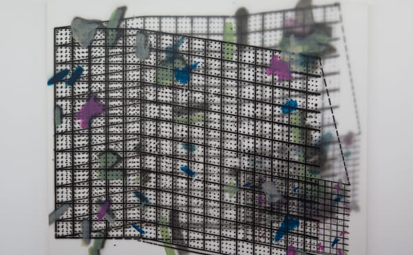 Paintings that Become More Dynamic When Viewed Through a Screen