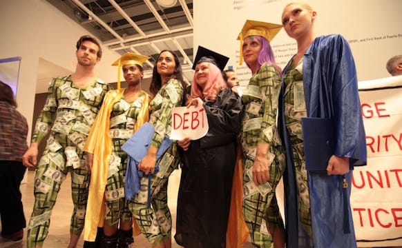 Occupy Museums Hosts a Faux Graduation Ceremony at the Whitney Museum