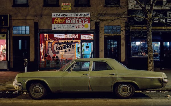 Eerie Photographs of Solitary Cars in 1970s New York