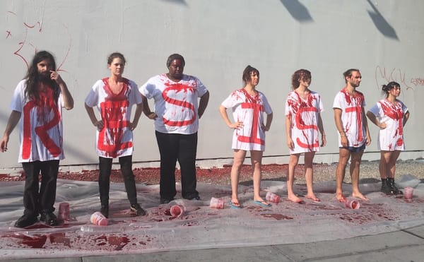 Artists Protest Sexual Violence and David Choe’s Bowery Mural