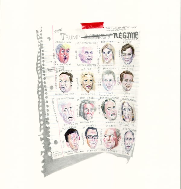 William Powhida - Trump Regime Studies