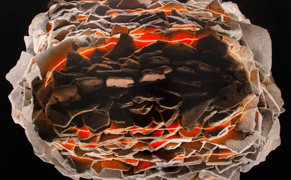 Miniature Universes Constructed from Archaeological Fragments