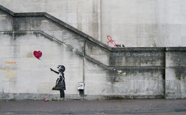 Banksy’s “Balloon Girl” Voted Britain’s Favorite Artwork