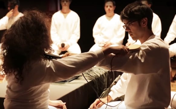 Artists Comb Through the Getty Center, Making Music with Hairbrushes and More