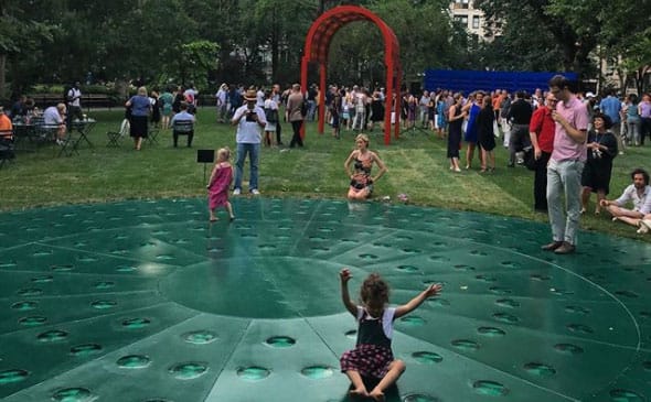 Transforming Walking and Talking into Poetry at Madison Square Park