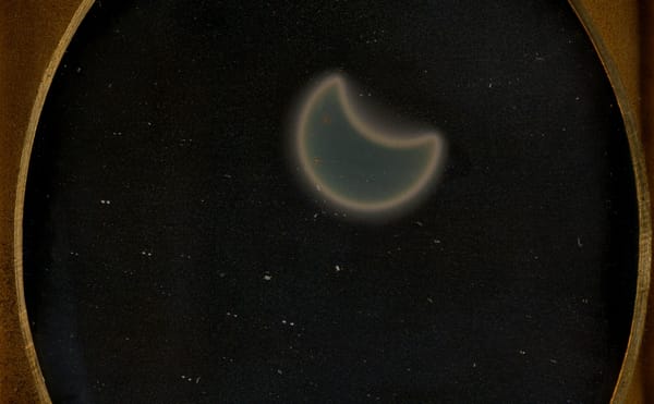 The First Photographs of a Solar Eclipse