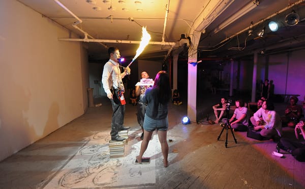 The Alchemical World of a Performance Artist Who Plays with Fire