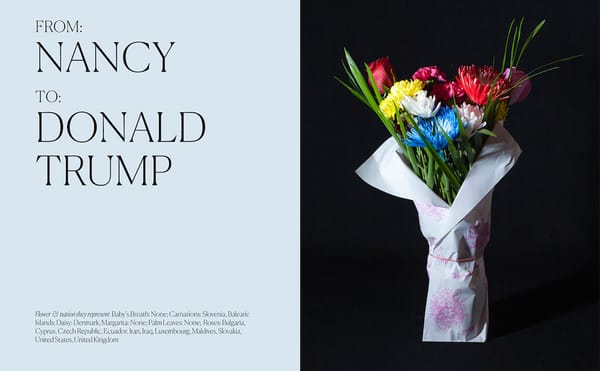 Undocumented Immigrants Create Floral Arrangements for Trump