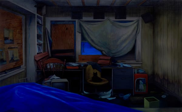 Seeking Escape in Paintings of a Childhood Home