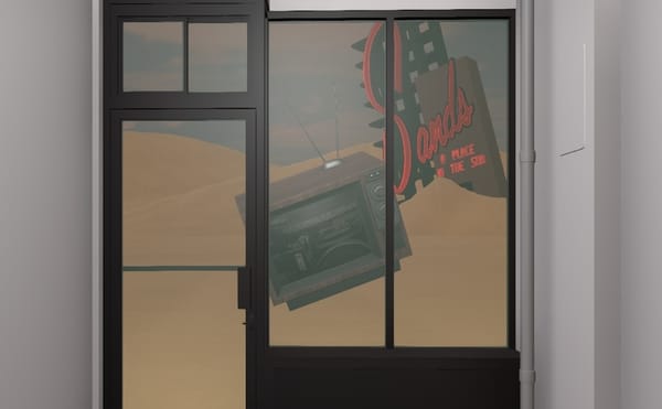 Screen capture of a VR work by Justin Berry (courtesy Essex Flowers)