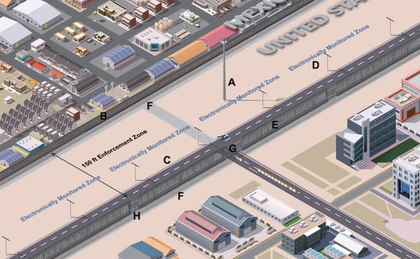 Four Construction Companies Will Build Concrete Prototypes for US-Mexico Border Wall