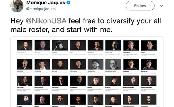 Dude! Nikon Picked 32 Male Photographers to Promote New Camera