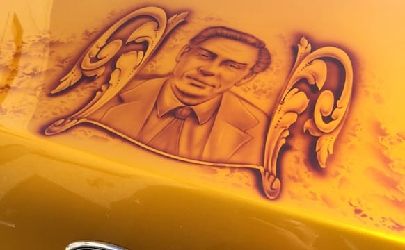 Artist Turns Police Cruiser into a Tribute to Law & Order Detective Lennie Briscoe
