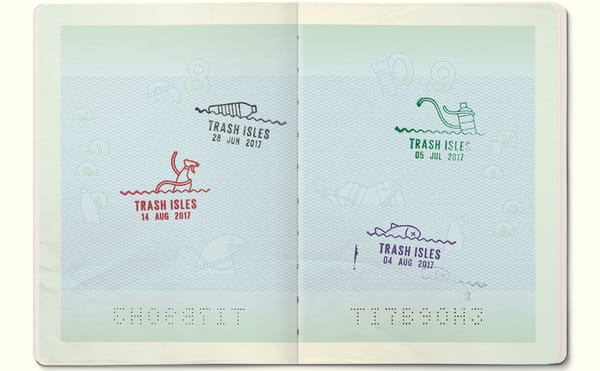 Environmentalists Proclaim Great Pacific Garbage Patch a Country, Design National Identity