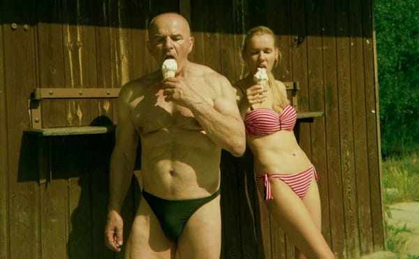 An Artist's Fraught Portraits with Her Bodybuilder Father