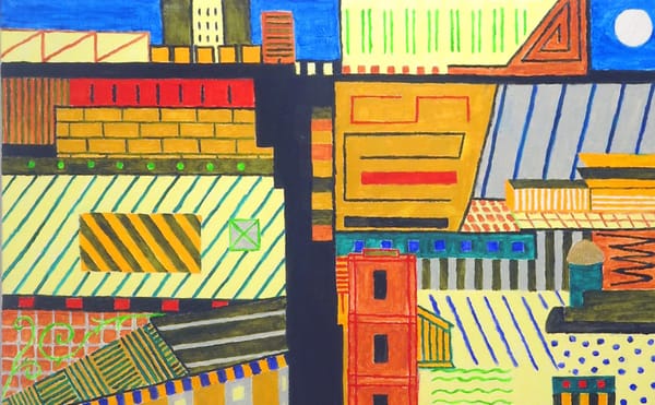 A Doodler Who Taught Himself to Paint