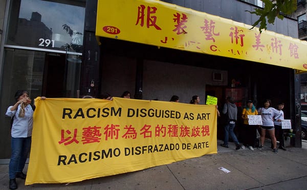 Chinatown Art Brigade Protests Omer Fast's "Racist" Exhibition at James Cohan Gallery