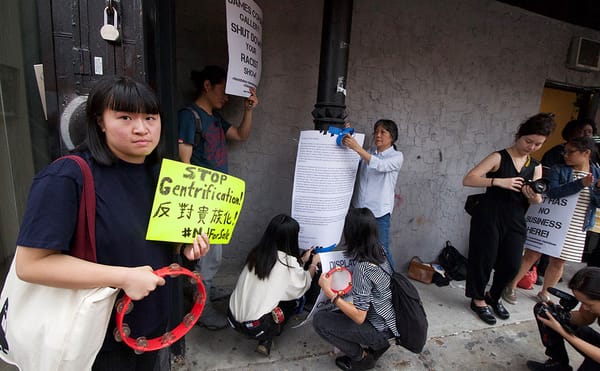 Artist Omer Fast Compares Protesters to Alt-Right, Chinatown Art Brigade Responds