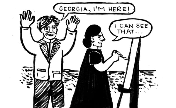 Stieglitz in the Streets, O'Keeffe in the Sheets