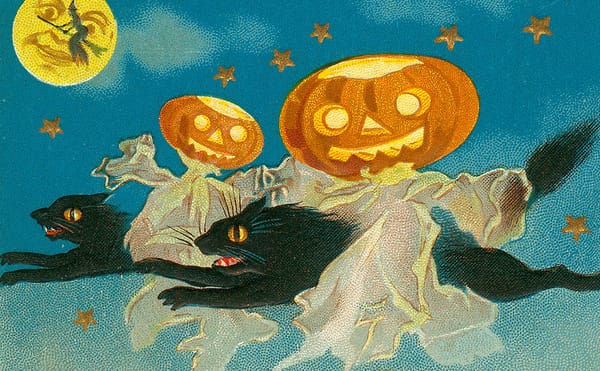 Vintage Halloween Cards Are the Stuff of Nightmares