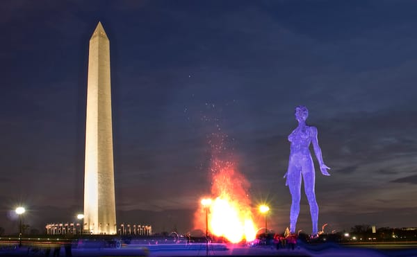 Giant Sculpture of Nude Woman Coming to DC's National Mall