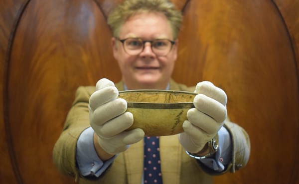 Skull Cup Associated with Lord Byron Heads to Auction
