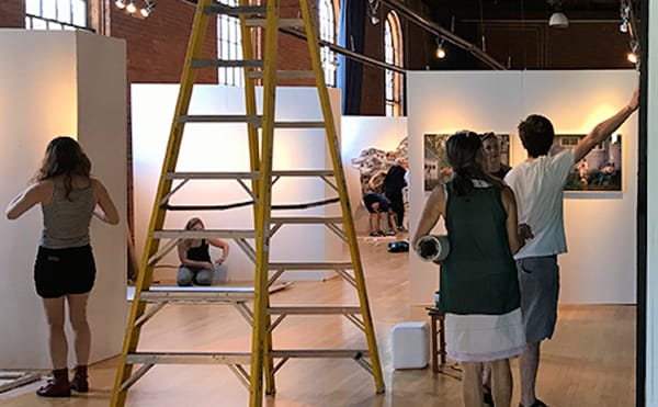 The Central Role Student Exhibitions Play in VCFA's MFA in Visual Art Program