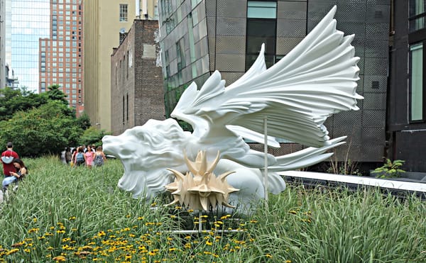 Strange Creatures and Constructions Alight on the High Line