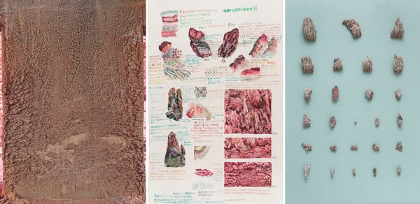 Mining Mineral Structures with Watercolor and Sediment