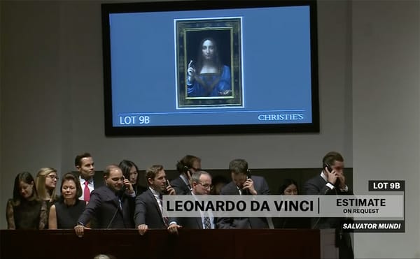 Leonardo da Vinci's "Salvator Mundi" Sells for Over $400 Million, Shattering All Art Auction Records [UPDATED]