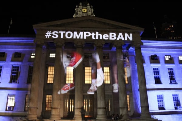 In a Guerrilla Video Art Projection, 60 Artists Illuminate our Political Crisis