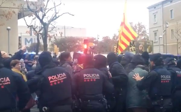 Protesters and Police Clash as Artifacts Seized from Catalan Museum