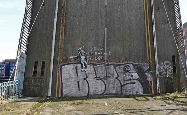 British Town Works to Preserve New Banksy Mural After It Was Vandalized