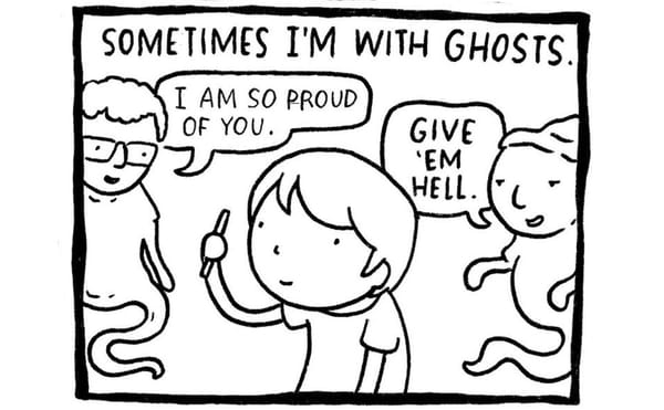 You're Never Drawing All By Yourself