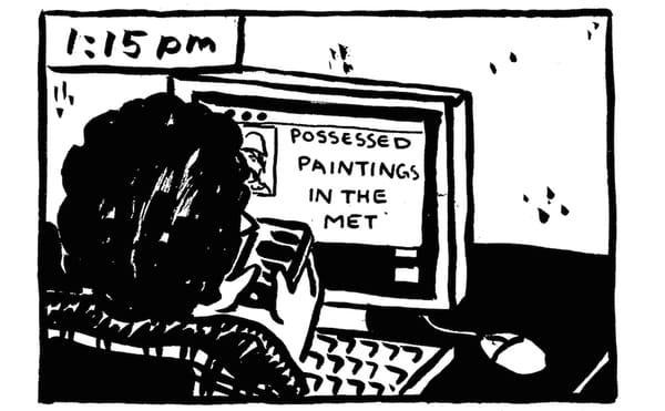 A Portrait of the Artist at Her Day Job