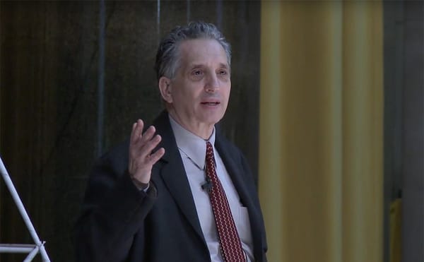 Thomas Roma giving at TED talk at Columbia University in 2014 (screenshot via YouTube)