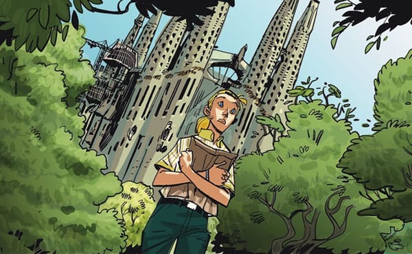 Gaudy Gore and Artful Architecture in a Gaudí Graphic Novel