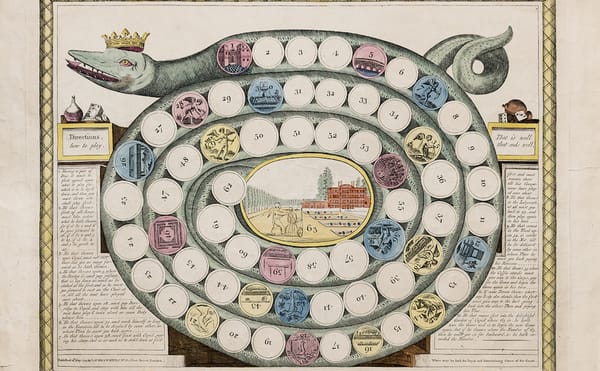 Dazzling and Didactic Board Games from the 19th Century