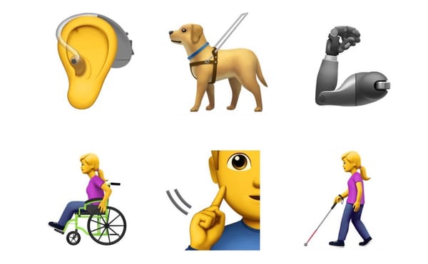 Apple Proposes New Emoji to Represent People with Disabilities