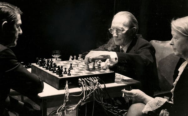 50 Years Ago Today, Marcel Duchamp and John Cage Played Chess