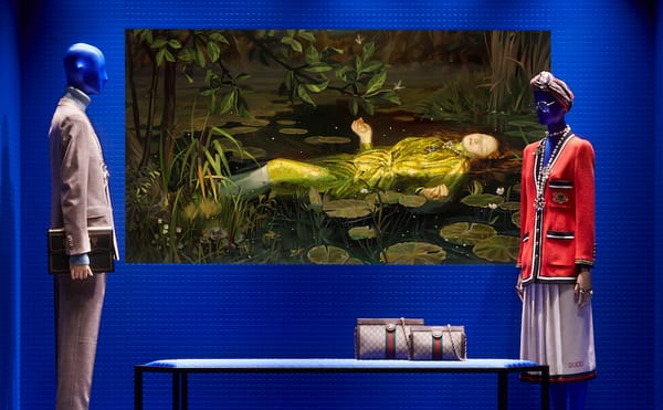 Hieronymus Bosch and Ophelia Drowning Get a Gucci Remix