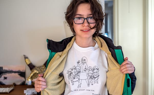 How a 13-Year-Old Cartoonist Responded to the Parkland School Shooting