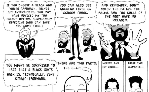 How to Draw a Black Guy