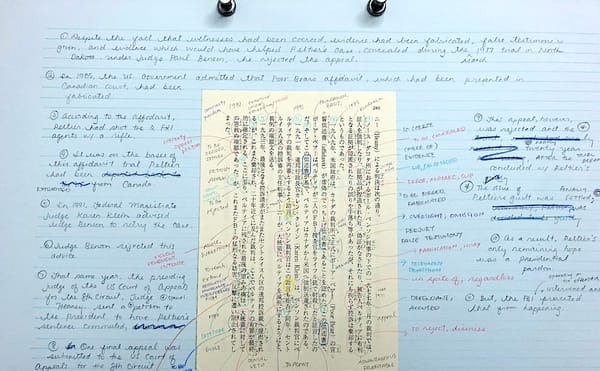 An Artist Lays Bare the Obsessive Process of Translating Her Father's Novel