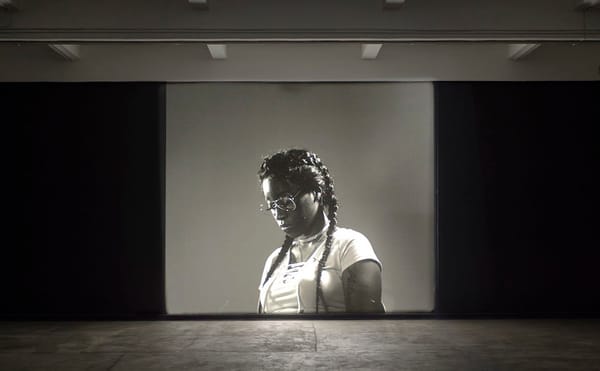 Luke Willis Thompson, "autoportrait" (2017), installation view at Chisendale Gallery, commissioned by Chisendale Gallery and