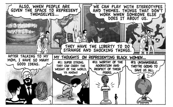 How to Draw a Black Lady