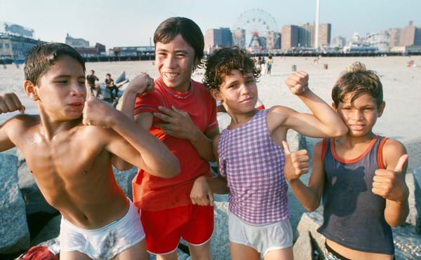 Images of Joy in Central Park from 1970s New York
