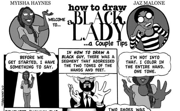 How to Draw a Black Lady, Part 2