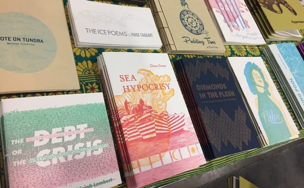 Books on offer at the 2017 edition of the IPK Print Fair (courtesy the organizers)